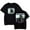 Black, variant on Madison Beer 2024 The Spinnin Tour Merch Short Sleeve T-shirt Unisex Fashion Crew Neck Top
