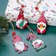 thumbnail image 3 of Colgantes de madera de cristal para decoración del hogar, adornos para árbol de Navidad, regalo de Año Nuevo, 12 piezas, 3 of 4