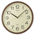 thumbnail image 6 of Seiko QXA807BRH Wall Clock, Brown, 6 of 6