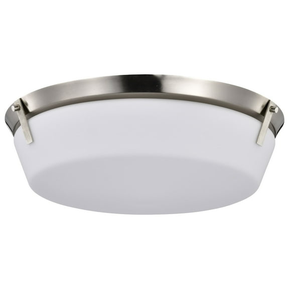 60/7761-Nuvo Lighting-Rowen - 4 Light Flush Mount In Traditional Style-5 Inches Tall and 18.5 Inches Wide-Brushed Nickel Finish
