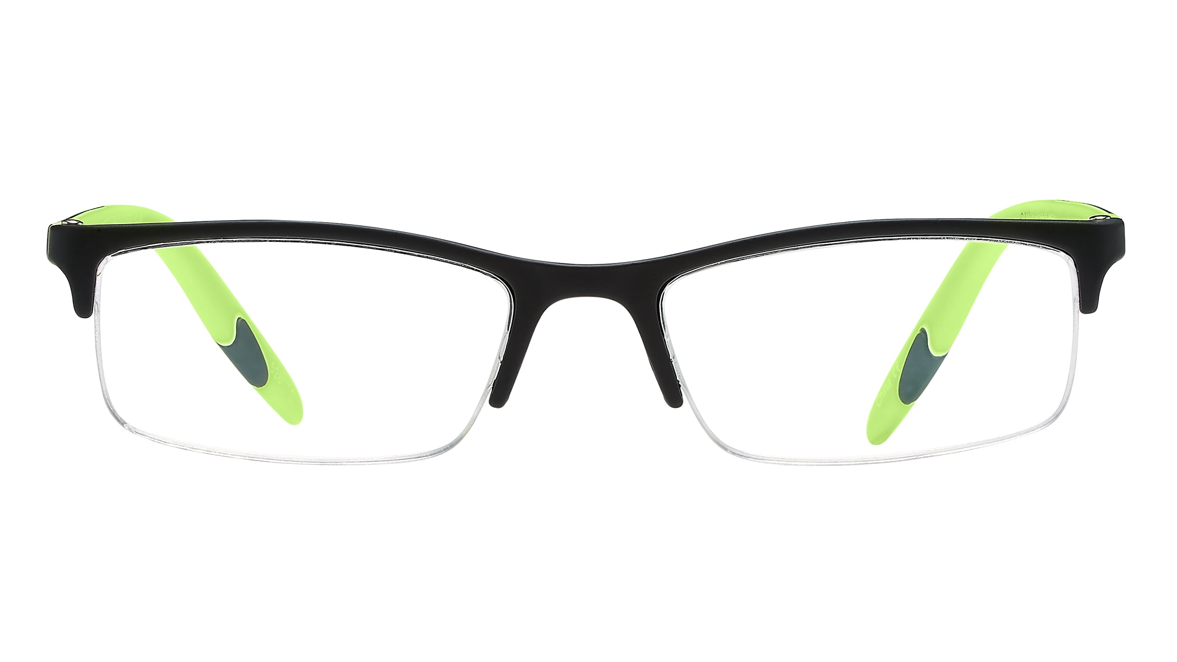 SAV Sportex Reading Glasses, Semi-Rimless Sport Frame, AR4150. +1.50, Sport Green