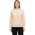 thumbnail image 2 of Milltex 8 oz Midweight Crewneck Fleece Sweatshirt Unisex CVC Blend, Soft Cotton Polyester Pullover, Decorator Ready Blank for Printing, Casual Long Sleeve Sweatshirt for Men and Women-Sand, 2 of 4