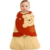 HALO - SleepSack 2-in-1 Fleece Swaddle with Hat, Winnie the Pooh
