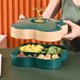 thumbnail image 4 of Caja Organizadora para Frutos Secos Ssl240605003 | Bandeja de Plástico de Doble Capa con Tapa | Almacenamiento de Frutos Secos y Melón Verde | Apto para Uso Alimentario, Antiadherente, Resistente a R, 4 of 6