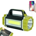 thumbnail image 1 of Mefallenssiah Rechargeable Led Spotlight, Multi Function Camping Lantern Big Flashlight, Power Bank，Waterproof Searchlight for Emergency, Hiking, Home and More, 1 of 9