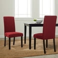 thumbnail image 2 of Monsoon Aprilia Upholstered Dining Chairs (Set of 2) Blue Wood, Rubberwood, 2 of 5