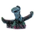 thumbnail image 1 of Aquarium Ornaments Colorful Hide Boat Aquarium Decor Fish Tank Animals For Aquarium Pets, 1 of 8
