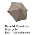 thumbnail image 7 of SPRING PARK Patio Umbrella Replacement Canopy Market Table Umbrella Canopy, 7 of 7