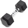 thumbnail image 1 of Haltère Hexagonal en Caoutchouc Classique avec Poignée Moletée pour l'Entraînement de Force et la Musculation lb lb Haltère Simple pour Exercice et Mise en Forme Vendu à l'Unité, 1 of 7