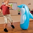 thumbnail image 4 of Golpear juguetes de fitness Bolsa de boxeo inflable de 35 ``, bolsa de arena, entrenamiento, ejercicio interior al , gimnasio, del estrés, , perforar, jugu Fanmusic Golpear juguetes de fitness, 4 of 7