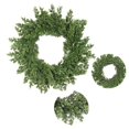thumbnail image 2 of Large Christmas Wreath for Front Door, Artificial Greenery Wreath Indoor Outdoor Holiday Decor, Xmas Door Hanger for Home Wall Window, 2 of 5