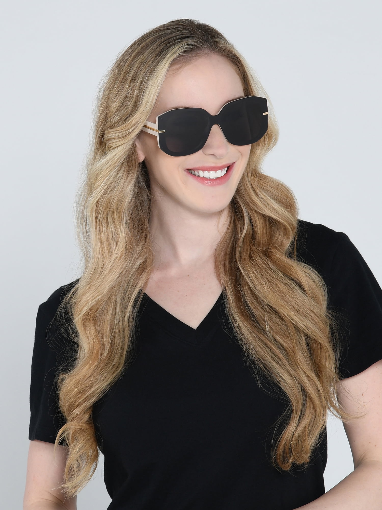 Foster Grant Oversized Square Sunglasses