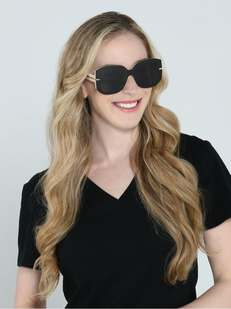 Foster Grant Oversized Square Sunglasses - Walmart.com
