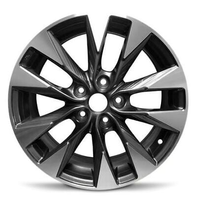 Exact OEM Replacement Road Ready Car Wheel for 2020 Nissan Sentra 16 inch 5 Lug Aluminum Rim Fits R16 Tire 