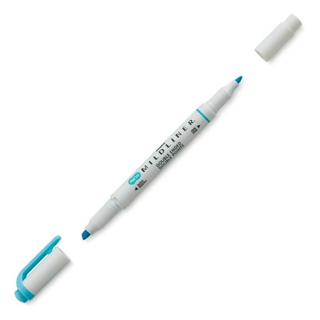 UPC: 0045888781207 | Zebra Mildliner Double-Ended Highlighter  Blue
