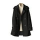 thumbnail image 2 of Ailaofu Women's Solid Color Lapel Double-Breasted Belted Long-Sleeved Street Style Trench Coat, 2 of 7