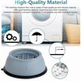 thumbnail image 3 of 8Pcs Anti Vibration Washing Machine Mats Support Anti-Slip Rubber Feet Base Pads, 3 of 6