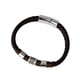 thumbnail image 1 of Pulseras de cuero para hombres, regalo perfecto para el Día del Padre para los papás amantes del estilo. Charm resistente, 1 of 5