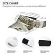 thumbnail image 3 of Daiia Cows Grazing On Meadow Pattern Sport Sun Visor Hats Visor Cap Adjustable Empty Top Baseball Cap Cotton Ball Caps for Women and Men, 3 of 7