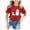 N7-Red, variant on boobe Toddler Girls Halloween Shirt T-Shirts Tees Spooky Tops Short Sleeve