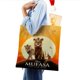 thumbnail image 4 of Mufasa Bolso de tela con estampado de lienzo para mujer, bolsa de compras reutilizable y estética, con cremallera interior, regalo para mujer,40*40cm., 4 of 6