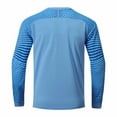 thumbnail image 3 of Moggemol Girls Youth Goalie Jersey Boys Padded Gladiator Goalkeeper Shirt with Sponge Protector Sky Blue 26, 3 of 7
