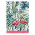 thumbnail image 2 of Monarque Drapeau de Jardin Premium Double Face 12.5 x 18 Pouces (Flamant Rose), 2 of 3