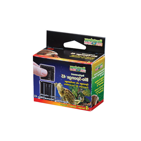 Reptology™ Life Science Replacement Bio-Sponge™ 45 4 pc Box