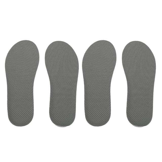 2 pares de plantillas para aumentar la altura, transpirables, informales, suaves, absorbentes de golpes, anticompresión, elevadores de zapatos para mujeres y hombres