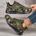 thumbnail image 5 of Women's Casual Camo Athletic Shoes–Breathable Knit Sneakers for Walking Shoes Womens, 5 of 7