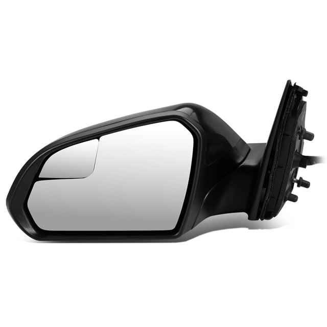 DNA Motoring Left Side Power Door Mirror - OEM Factory Style Replacement With Manual Fold, Part #MR-FO1320291