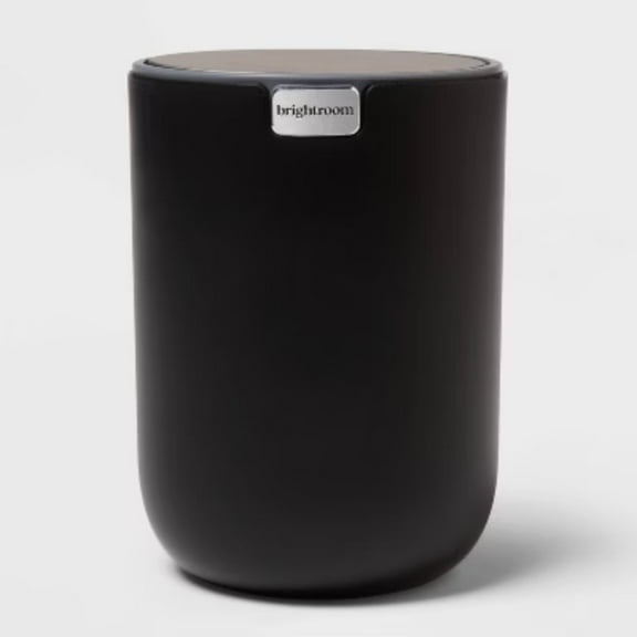 Small Stainless Desktop Wastebasket -