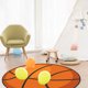 thumbnail image 4 of Alfombra de baloncesto 60*60, alfombras suaves para dormitorios, decoración antideslizante, 4 of 6