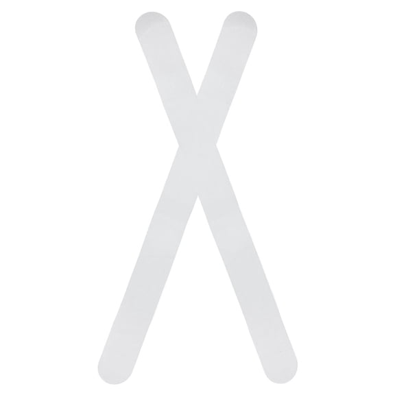 Raindrops Racquet Frame Protection Tape Tpu Clear Anti-Scratch for Tennis 2Pcs