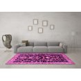 thumbnail image 3 of Ahgly Company Indoor Rectangle Animal Pink Traditional Area Rugs, 2' x 4', 3 of 4