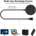 thumbnail image 4 of Garmin Fenix ​​5/6 Forerunner 935/945 charger USB Black 2-pack, 4 of 6