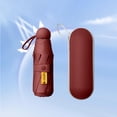 thumbnail image 6 of Travel Sunshade Umbrella Pocket Umbrella Purse Umbrellas Durable Collapsible Red, 6 of 8