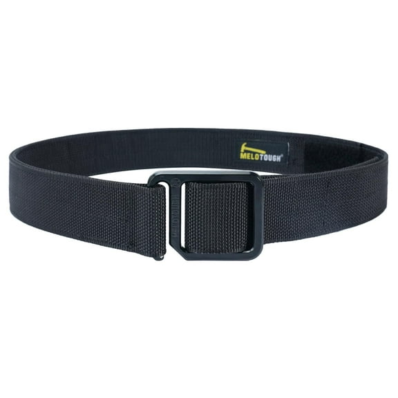 MELOTOUGH Modular EDC Tool Belt - 1.75 Inch Adjustable Black Nylon Work Belt with Metal Buckle,Electrician Tool Belts for Men