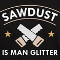 thumbnail image 3 of CafePress - Sawdust Dark T Shirt - Men's Classic Graphic Cotton T-Shirt, 3 of 4