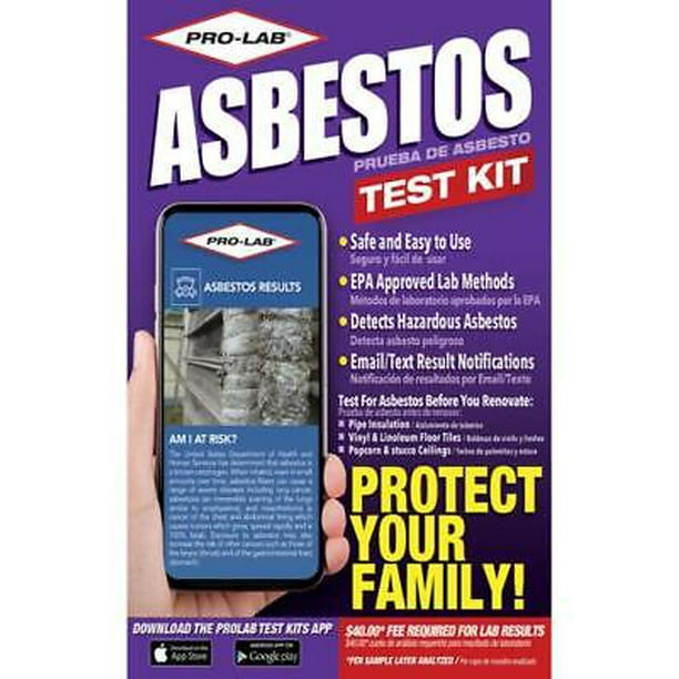 ProLab Clamshell Easy to Use Detects Indoor Hazardous Asbestos Test