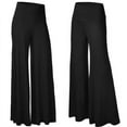 thumbnail image 2 of Womens Plus Size High Waist Suit Pants for Women Maxi Long Pants Solid Color Office, 2 of 7