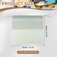 thumbnail image 2 of Uxcell Shoe Bags for Travel, Dustproof Drawstring Bags for Packing with Clear Window Gray 16", 2 of 7