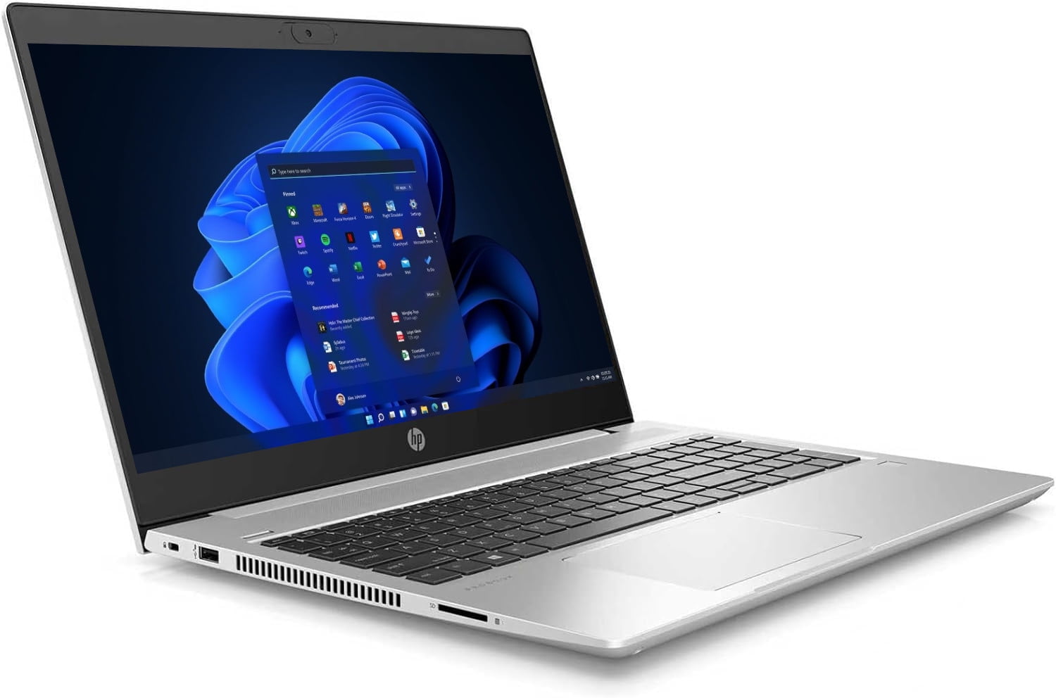 HP ProBook 450 G7 15.6" FHD IPS Business Laptop, Intel Core i5-10210U 1.6GHz, 16GB RAM 256GB NVMe SSD, CAM, Windows 11 Pro Grade B