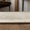 thumbnail image 2 of Safavieh Natural Fiber Collection NF143C Border Sisal Area Rug, 4' x 4' Square, Marble / Beige, 2 of 5