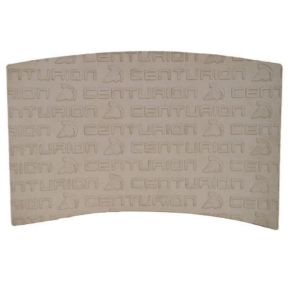 Centurion Boat Logo Non-Skid Pad | Taupe Rubber Emblem