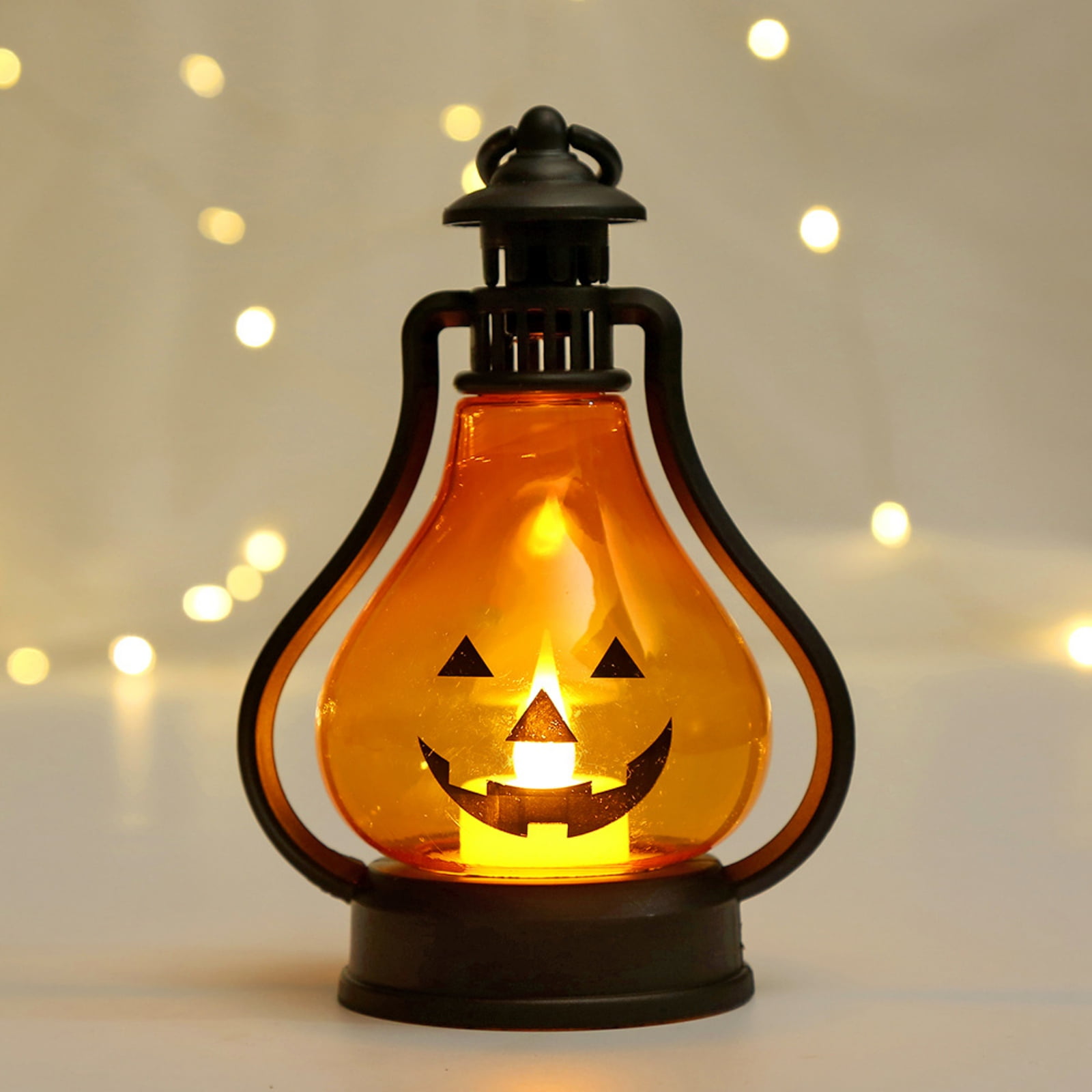 Halloween Pumpkin Lamp Lantern Halloween Pumpkin Lights Battery ...