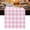 Pink, variant on Yellow Table Runner 48 Inches Long, Country French Rustic Buffalo Plaid Modern Art Kitchen Coffee Dining Table Decoration for Home Party Birthday Wedding Home Decor 13x48 Inches