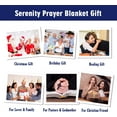thumbnail image 6 of Bible Verse Blanket Christian Gifts for Women, Religious Gifts Healing Throw Blanket with Inspirational Thoughts and Prayers, Soft Fleece Blanket Birthday Gifts for Women Men 50"X 60", 6 of 6