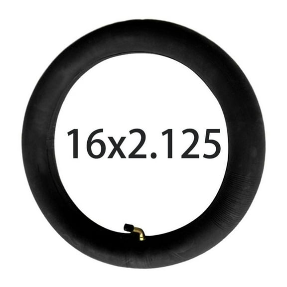 16 inch Butyl Rubber Inner Tube Bent Valve 16x2.125 for Electric bike