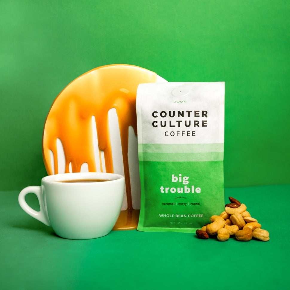 (Pack of 6), Counter Culture Big Trouble Whole Bean Coffee, 12 oz